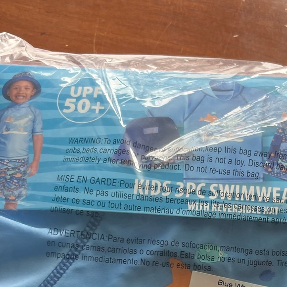 UV Skinz Kids' 3-piece Swim Set - Picture 8 of 8